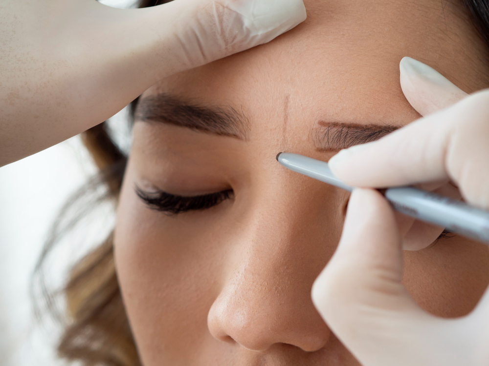 eyebrow treatment